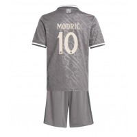 Real Madrid Luka Modric #10 Tredje trøje Børn 2024-25 Kortærmet (+ Korte bukser)